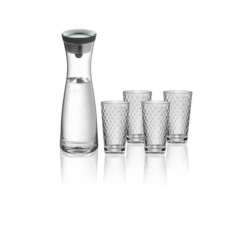 WMF - Basic-vesikarahvi 1 l + 4 lasia
