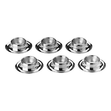 WMF - CROMARGAN AKTUELL munakuppisarja, 6 kpl, ruostumaton teräs