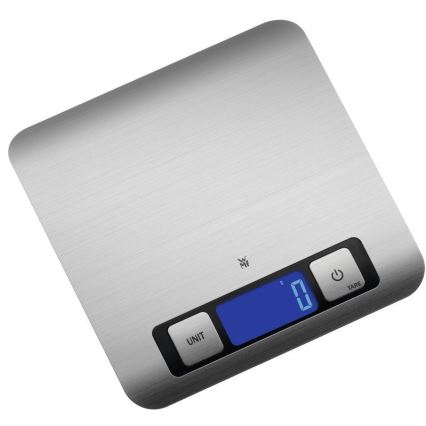 WMF - Digitaalinen keittiövaaka 2xCR2032 ruostumaton