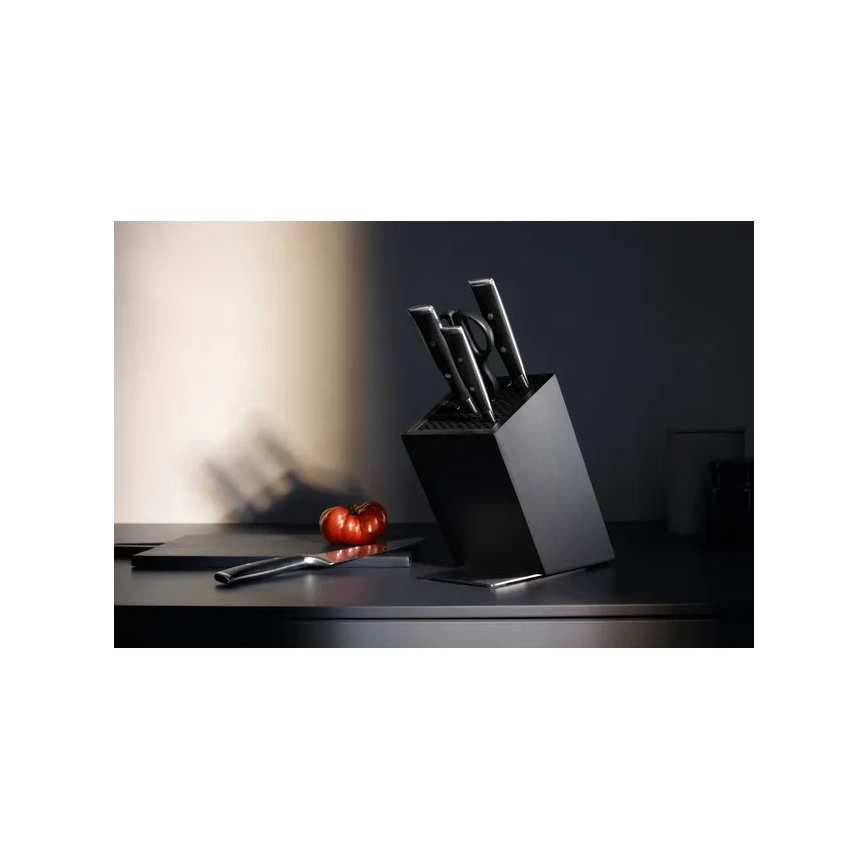 WMF - GRAND CLASS 6-osainen keittiöveitsisarja telineessä