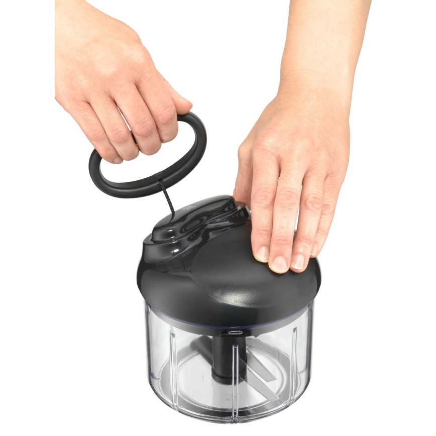 WMF - Käsikäyttöinen silppuri 900 ml musta