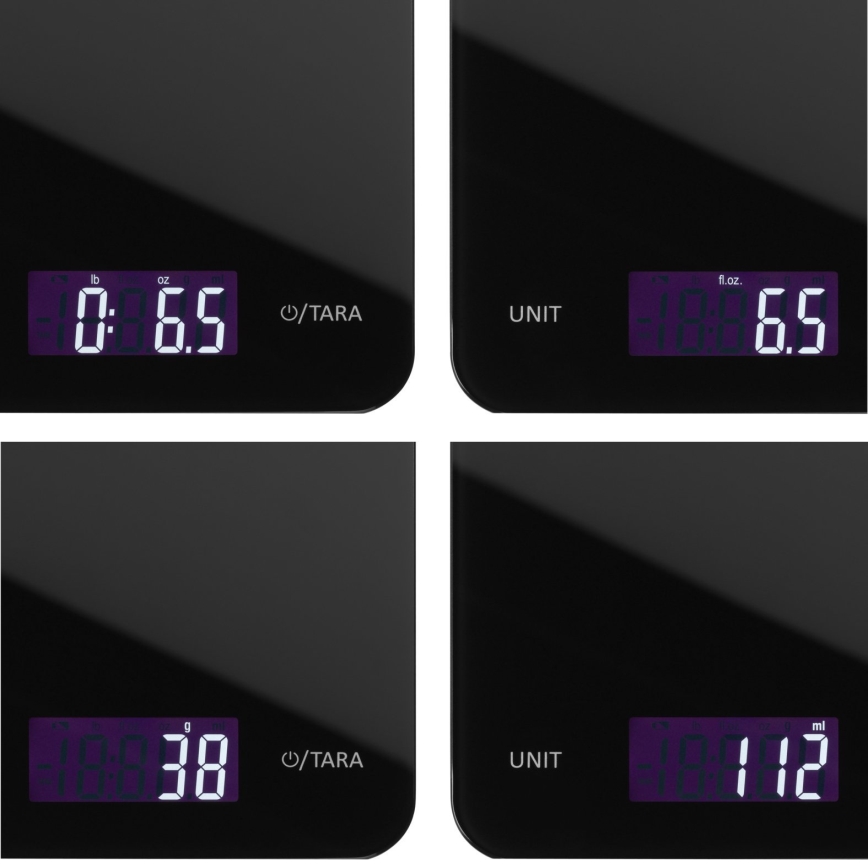 WMF - Keittiövaaka 2xCR2032 musta