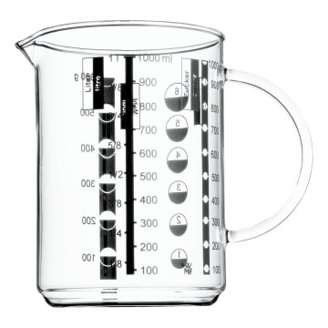 WMF - Lasinen mittakuppi GOURMET 1l