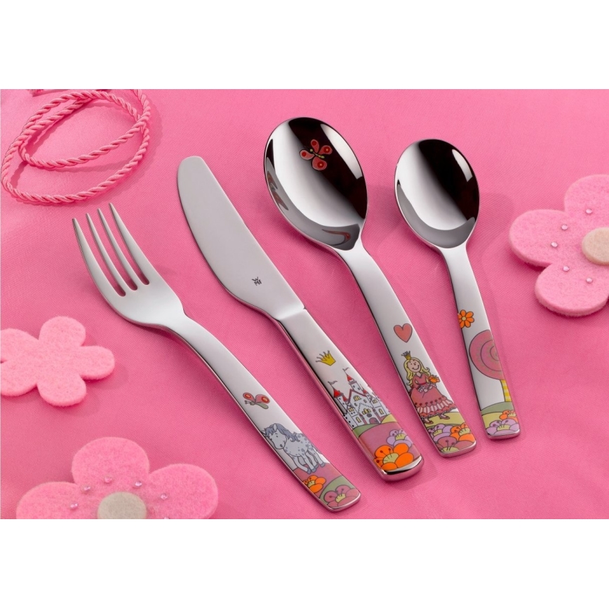 WMF - Lasten astiasto ja ruokailuvälineet Prinsessa Anneli 6kpl