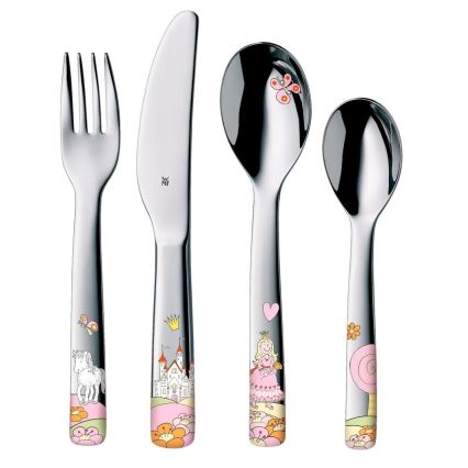 WMF - Lasten astiasto ja ruokailuvälineet Prinsessa Anneli 6kpl