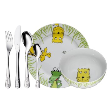 WMF - Lasten astiasto ja ruokailuvälineet SAFARI 6kpl