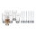 WMF - Latte macchiato -lasien ja lusikoiden setti CLEVER & MORE 6 kpl