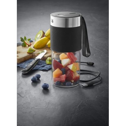 WMF - Matkasmoothievalmistin KITCHENminis 50W/7,4V 1200 mAh ruostumaton teräs