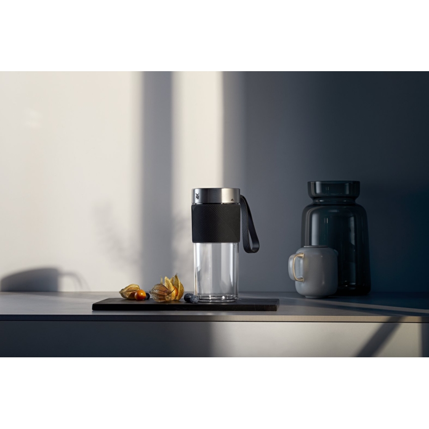 WMF - Matkustus smoothie sekoitin KITCHENminis 50W/7,4V 1200 mAh ruostumaton
