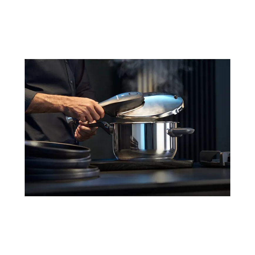 WMF - PERFECT 6,5 l painekeitin, ruostumaton teräs