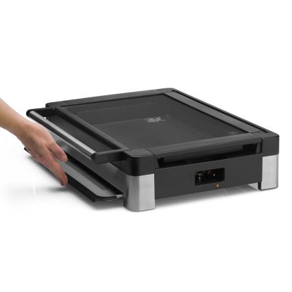 WMF - Pöytä sähkögrilli kannella LONO 2200W/230V ruostumaton