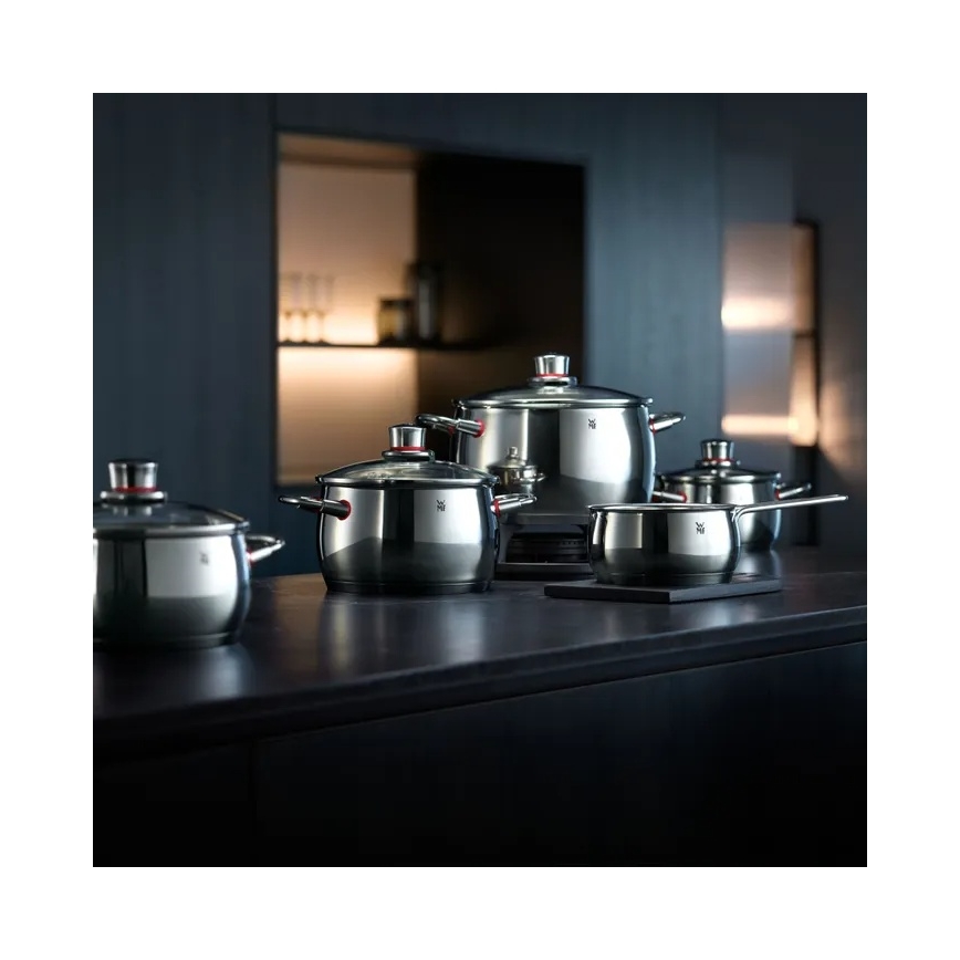 WMF - QUALITY ONE 5-osainen kattilasetti