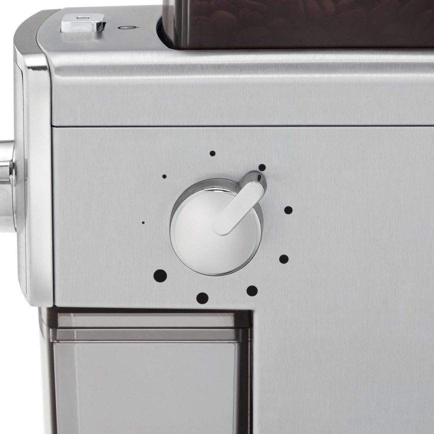 WMF - Sähkökahvimylly 180 g STELIO 110W/230V ruostumaton teräs