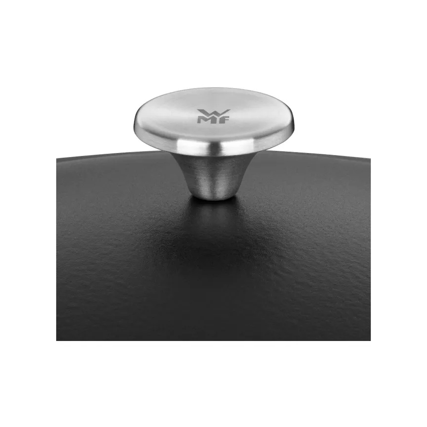 WMF - valurautainen paistovuoka kannella