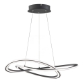 Wofi 10494 - Himmennettävä LED-kattokruunu johdossa OHIO LED/34W/230V