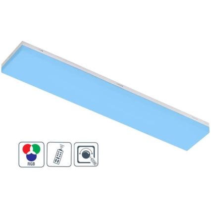 Wofi 11276 - LED RGB Laajennettava himmennettävä pinta-asennettava paneeli FOURLIGHTS LED/10W/230V