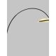 Wofi 3016-104L - Himmennettävä LED-lattiavalaisin BREST LED/21W/230V