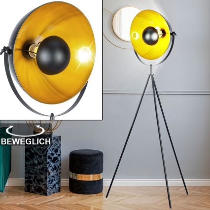 Wofi 3019.01.10.7000 - Lattialamppu MONA 1xE27/40W/230V