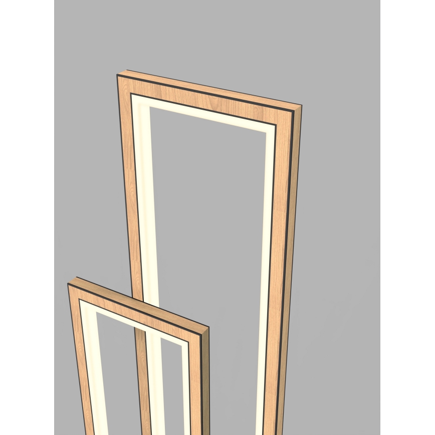 Wofi 3023-206 - Himmennettävä LED-lattiavalaisin PESCARA LED/21W/230V