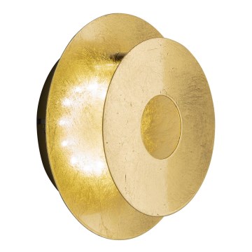 Wofi 4048-101R - LED-seinävalaisin BAYONNE LED/6,5W/230V kulta