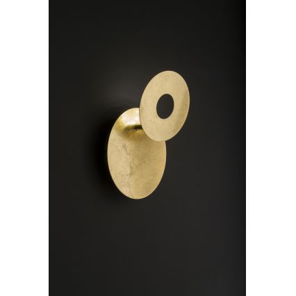 Wofi 4048-101R - LED-seinävalaisin BAYONNE LED/6,5W/230V kulta