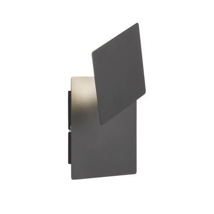 Wofi 4048-102Q - LED-seinävalaisin BAYONNE LED/6,5W/230V antrasiitti