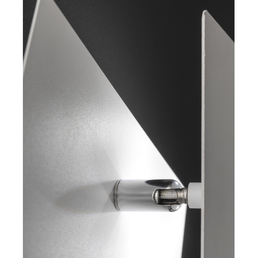 Wofi 4048-108Q - LED-seinävalaisin BAYONNE LED/6,5W/230V valkoinen