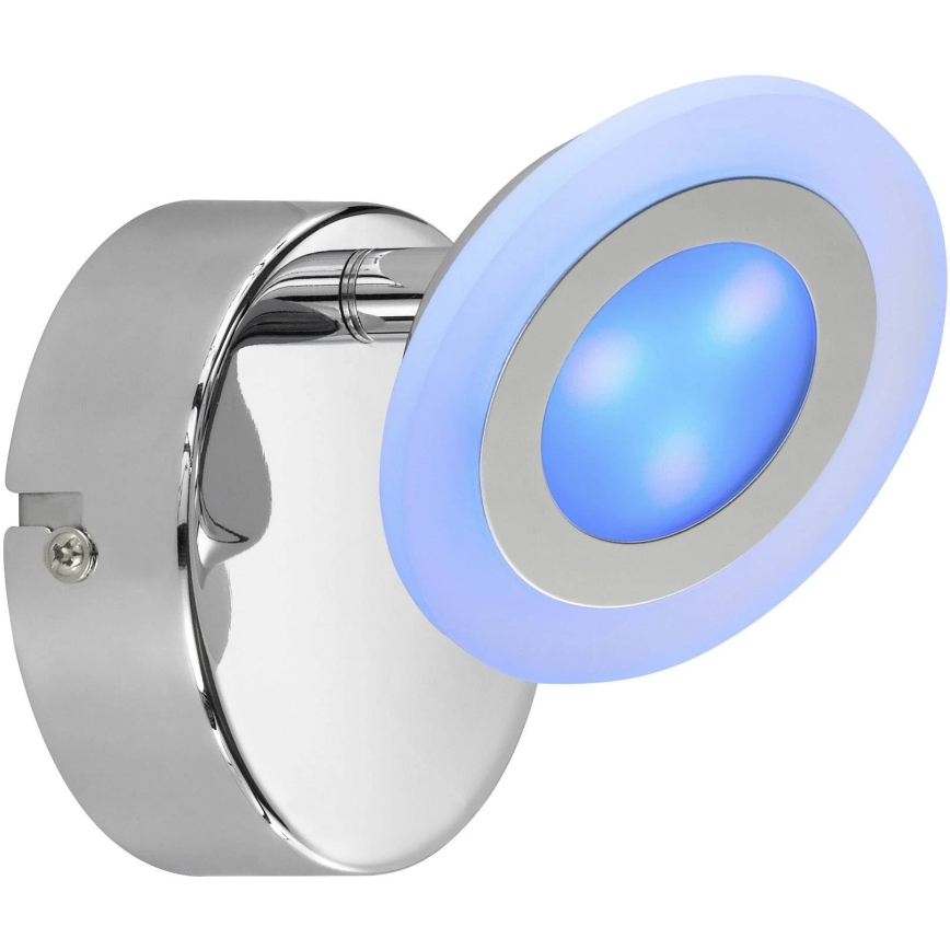 Wofi 4228.02.01.6000- LED RGB Himmennettävä kohdevalo GEMMA LED/5W/230V + kaukosäädin