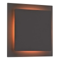 Wofi 451401109000 - LED-seinävalaisin FEY LED/8W/230V musta