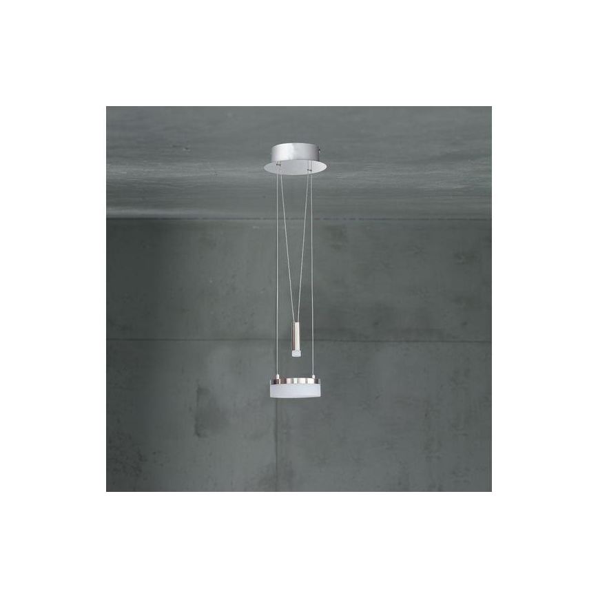 Wofi 6263.02.54.6250 - Himmennettävä LED-kattokruunu johdossa JETTE LED/10W/230V + LED/1W