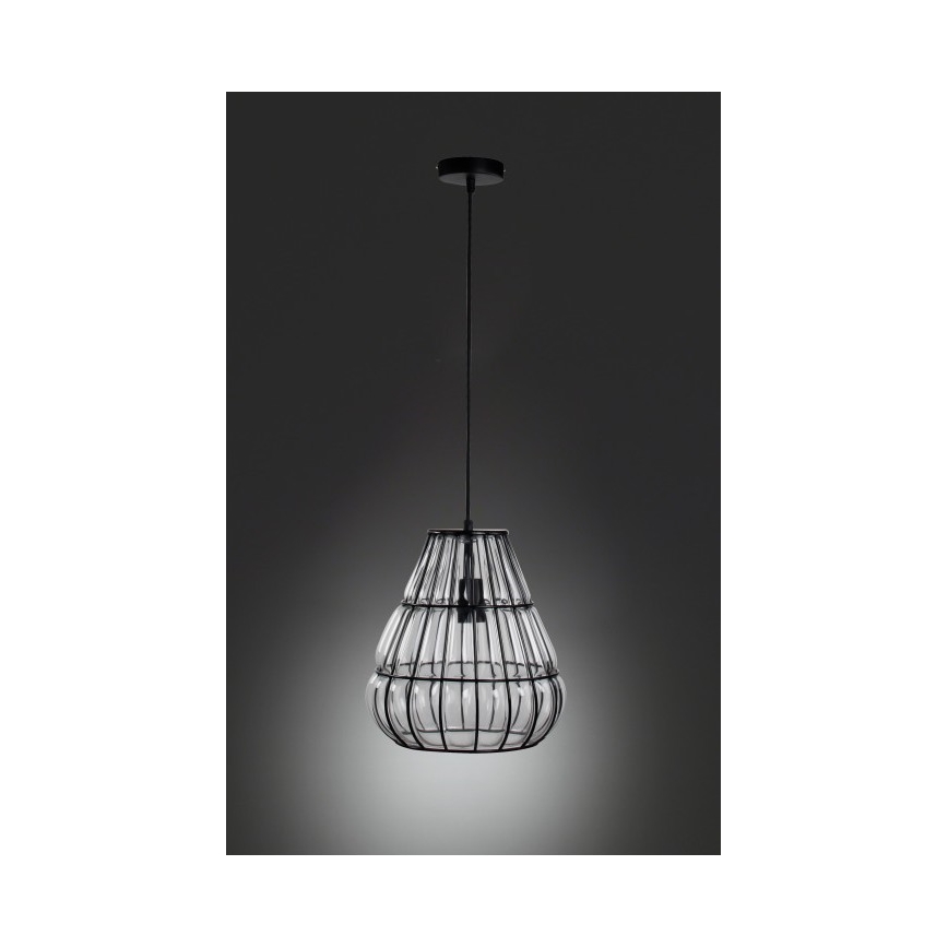 Wofi 6404.01.10.9000 - Kattokruunu johdossa BANKS 1xE27/40W/230V