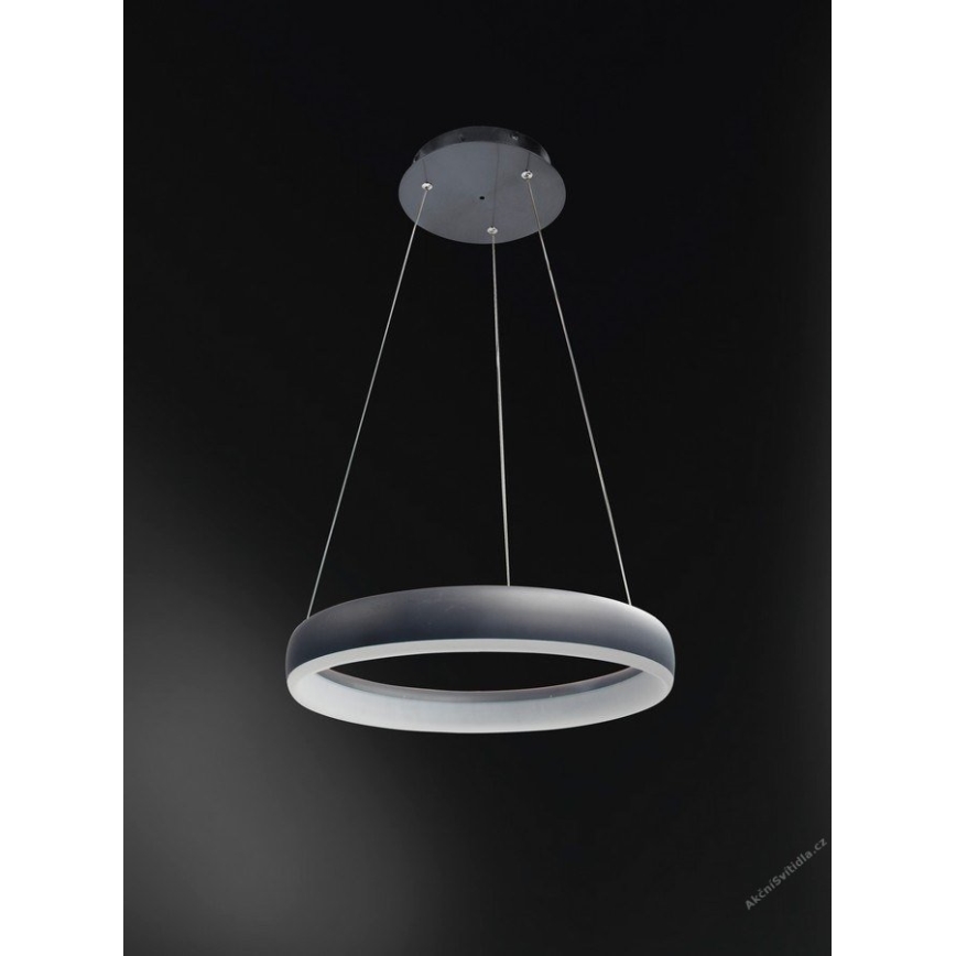 Wofi 6481.01.10.8401 - Himmennettävä LED-kattokruunu johdossa CLINT LED/24W/230V 2800-6500K + kauko-ohjaus