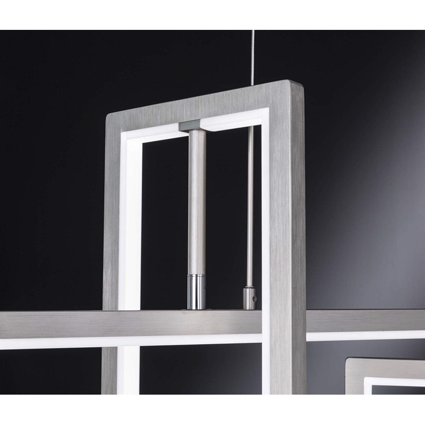 Wofi 6531.03.64.8000 - Himmennettävä LED-kattokruunu johdossa VISO LED/87W/230V