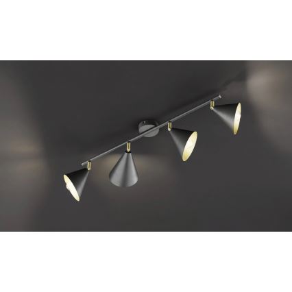 Wofi 70108G - Kohdevalo GLORIA 4xE14/28W/230V