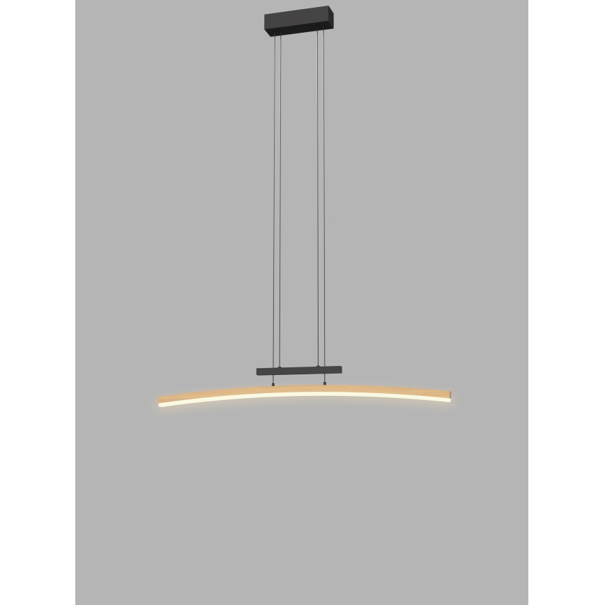 Wofi 7020-106 - LED himmennettävä kattokruunu johdolla BOLOGNA LED/27W/230V
