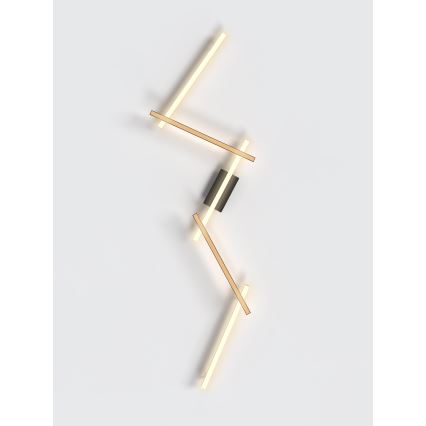 Wofi 7021-506 - Himmennettävä LED-seinävalaisin RIMINI LED/57W/230V ruskea/musta