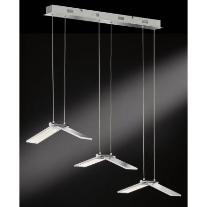 Wofi 7319.03.64.8000 - Himmennettävä LED-kattokruunu johdossa LIVIA LED/26,5W/230V 3000K