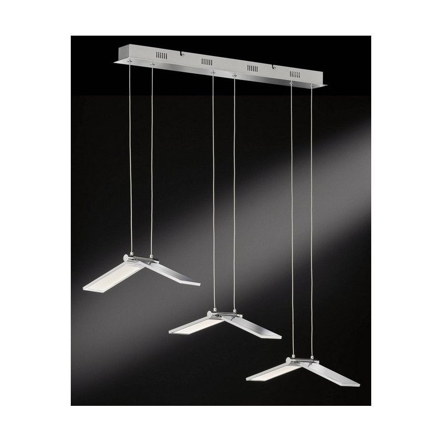 Wofi 7319.03.64.8000 - Himmennettävä LED-kattokruunu johdossa LIVIA LED/26,5W/230V 3000K