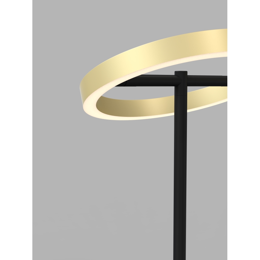 Wofi 8016-104 - LED Himmennettävä kosketuspöytävalaisin BREST LED/10,5W/230V musta/kulta