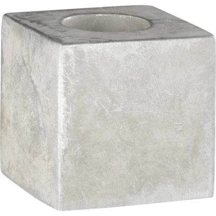 WOFI 8213.01.50.7000 - Pöytävalaisin BROAD 1xE27/10W/230V betoni