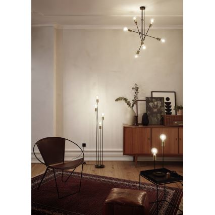 Wofi 8255.02.10.8000 - Lampun jalka YORK 2xE27/60W/230V