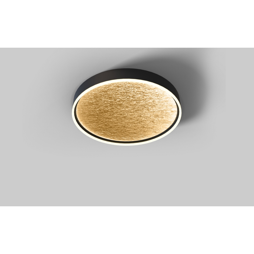 Wofi 9002-104L - Himmennettävä LED-kattovalaisin BORDEAUX LED/60W/230V musta/kulta