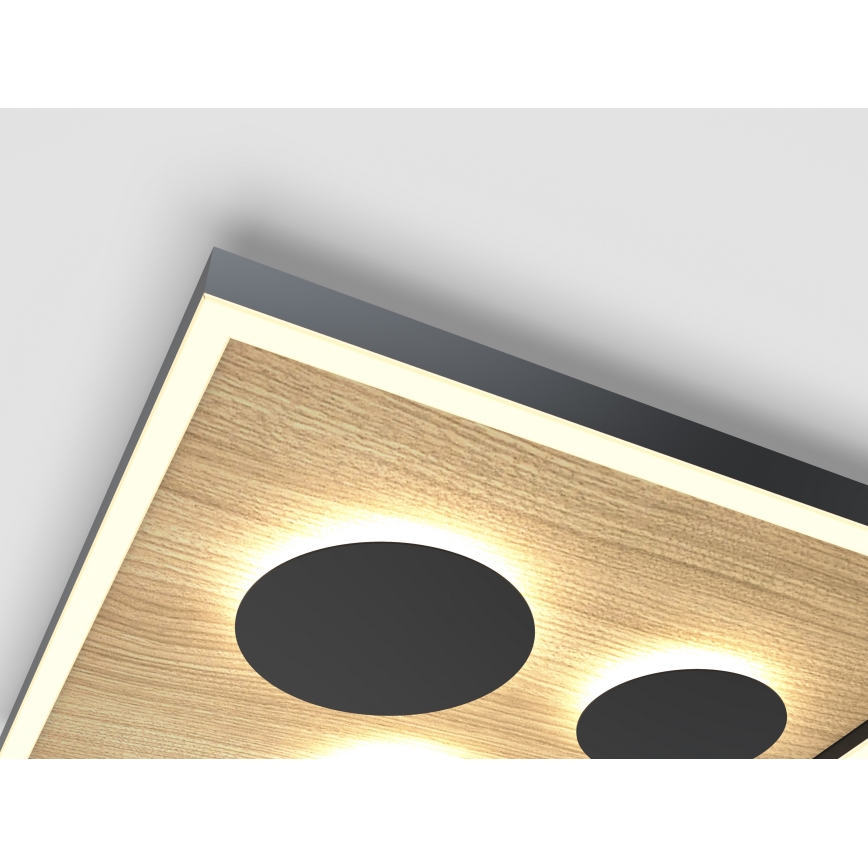 Wofi 9012-306S - LED himmennettävä kattovalaisin DIJON LED/26W/230V