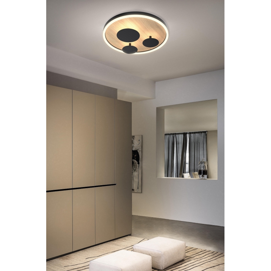 Wofi 9013-306S - himmennettävä LED-kattovalaisin REIMS LED/26W/230V