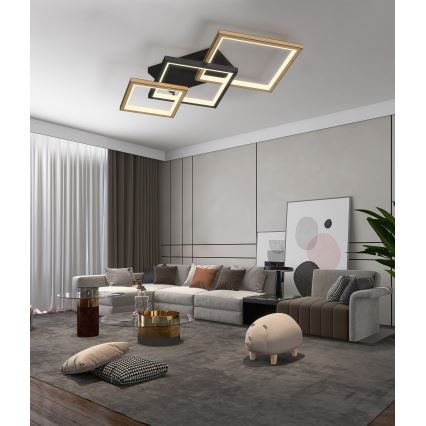 Wofi 9022-306M - LED himmennettävä kattovalaisin MATERA LED/37W/230V