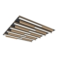 Wofi 9031-1006 - LED himmennettävä kattovalaisin PALERMO LED/40W/230V kumipuu