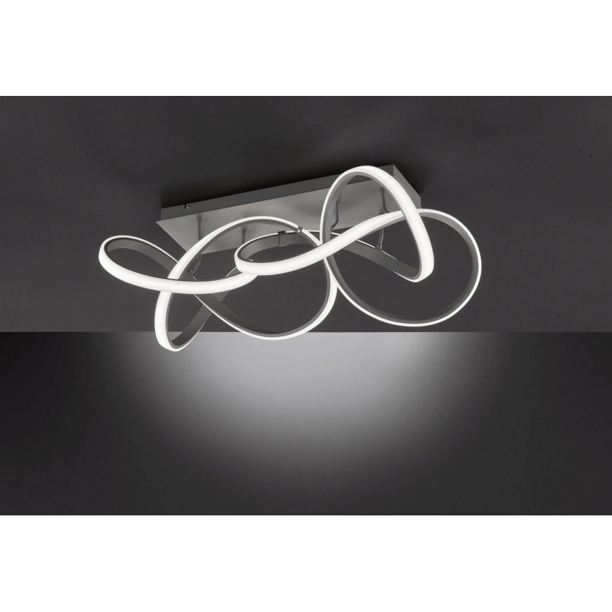 Wofi 9134.02.88.9000 - LED Himmennettävä pinta-asennettava kattokruunu INDIGO LED/64W/230V