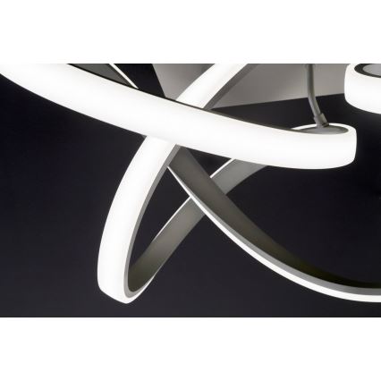 Wofi 9134.02.88.9000 - LED Himmennettävä pinta-asennettava kattokruunu INDIGO LED/64W/230V