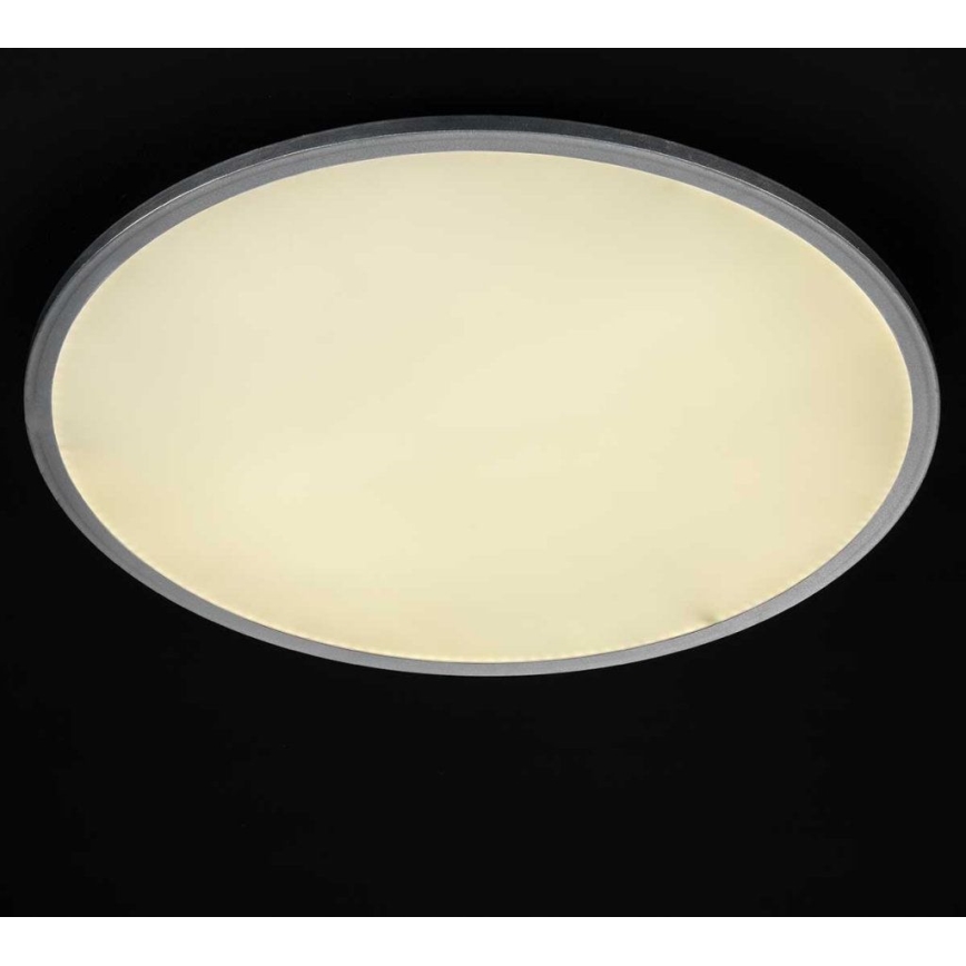 Wofi 9457.01.70.9600 - Himmennettävä LED-kattovalaisin LINOX LED/34W/230V 3000-6000K + kauko-ohjaus