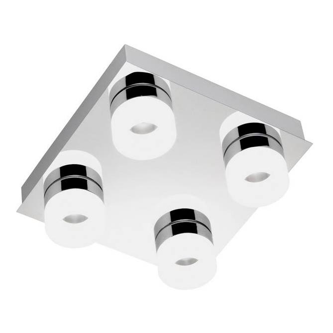 Wofi 9502.04.01.0044 - LED -kattovalaisin LUCE 4xLED / 3,6W / 230V